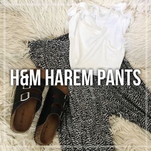H&M Harem Pants | M